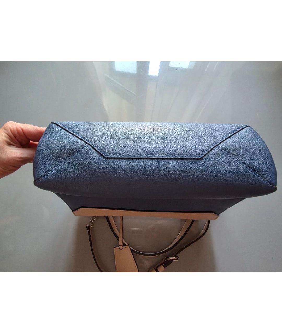 LOUIS VUITTON Бежевая кожаная сумка с короткими ручками, фото 3
