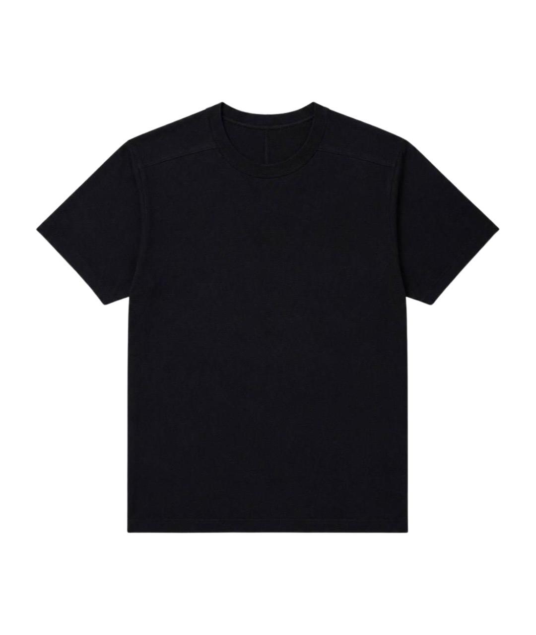 RICK OWENS Черная футболка, фото 1