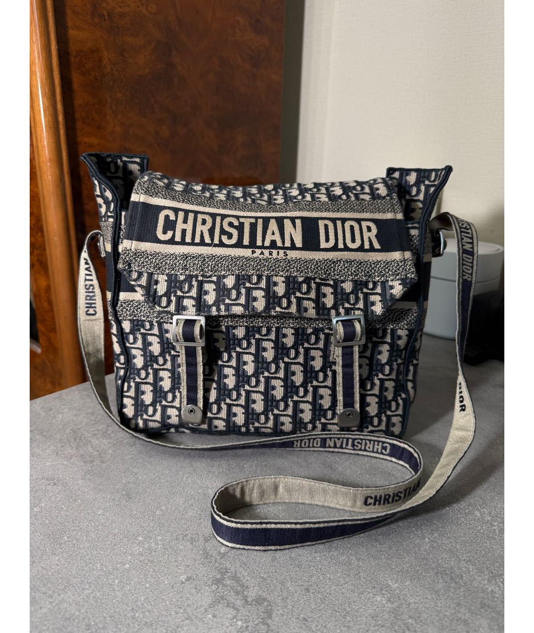 CHRISTIAN DIOR Мульти жаккардовая сумка на плечо, фото 2