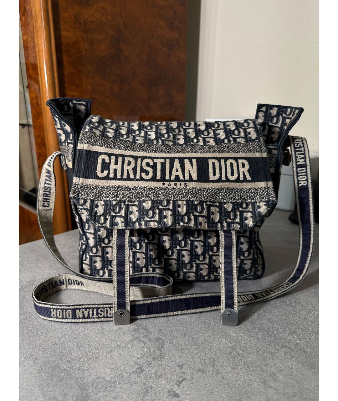 CHRISTIAN DIOR Мульти жаккардовая сумка на плечо, фото 7