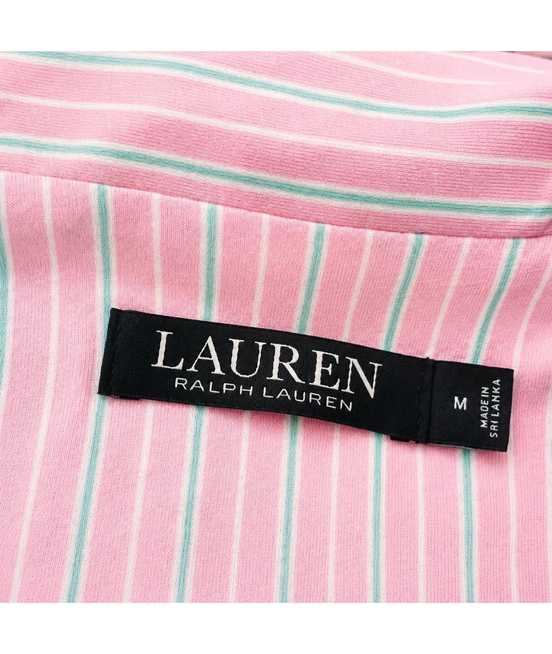 RALPH LAUREN Розовая хлопковая пижама, фото 4