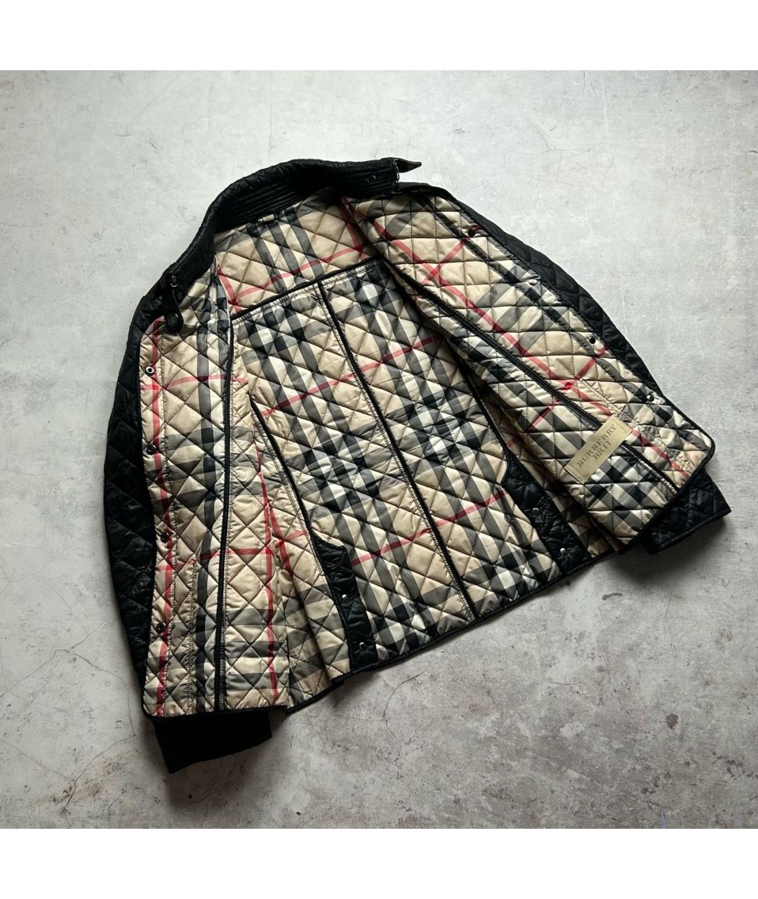 BURBERRY Черная куртка, фото 2
