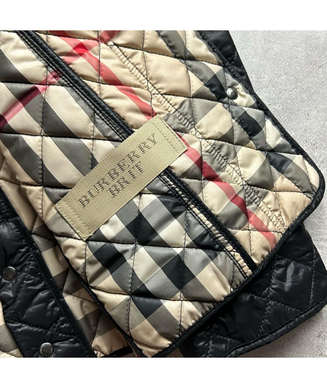 BURBERRY Черная куртка, фото 3