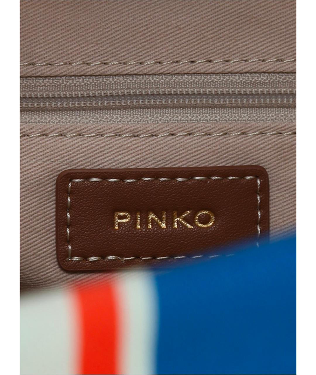 PINKO Мульти хлопковая сумка тоут, фото 9