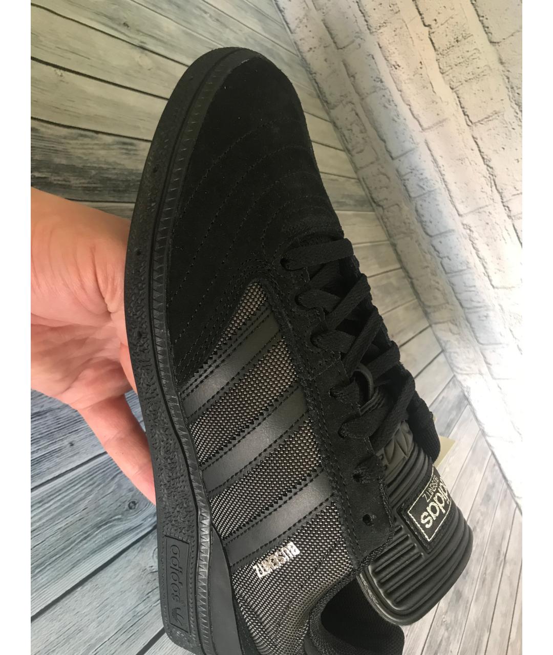 ADIDAS Черные низкие кроссовки / кеды, фото 2