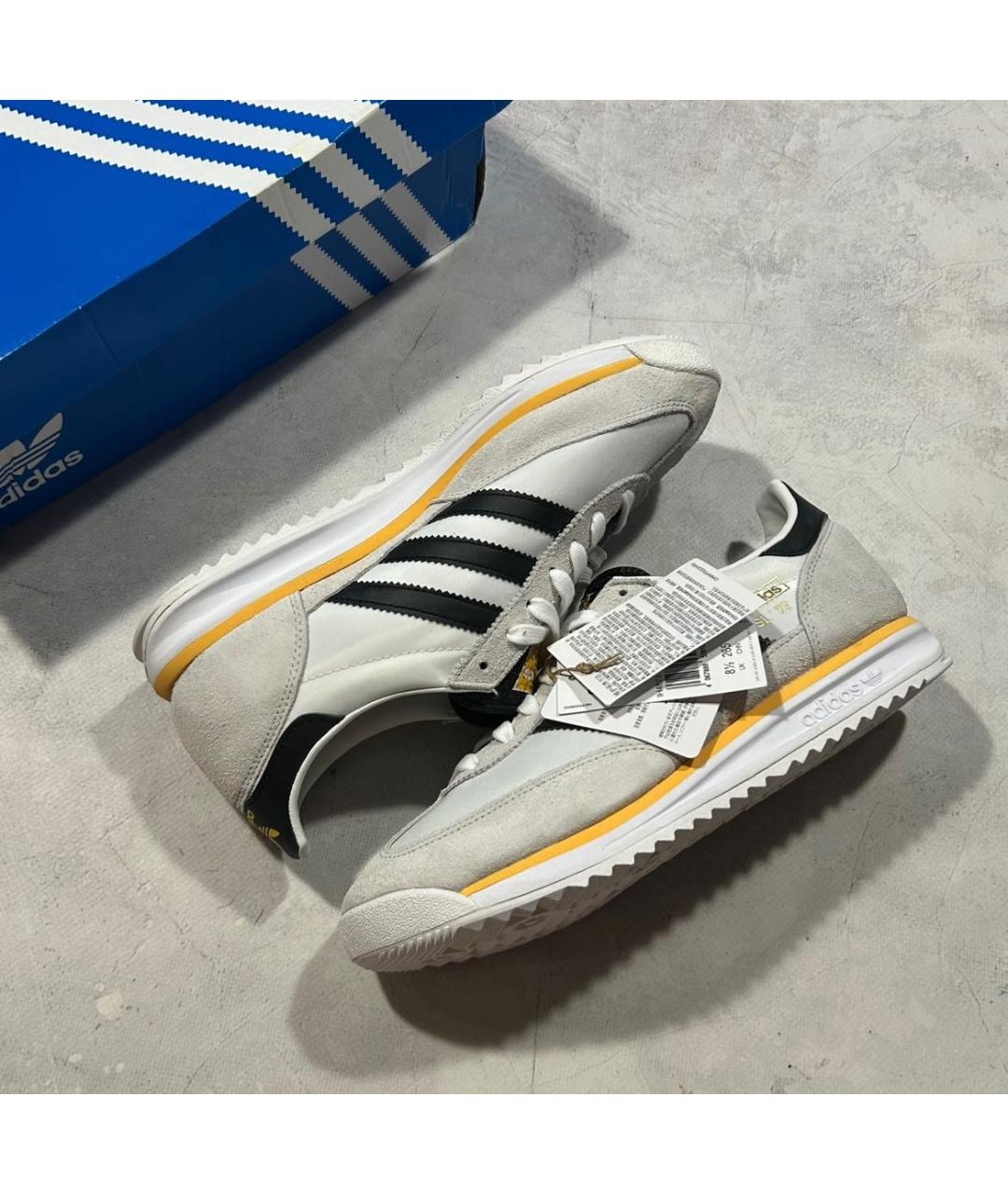 ADIDAS Белые низкие кроссовки / кеды, фото 3