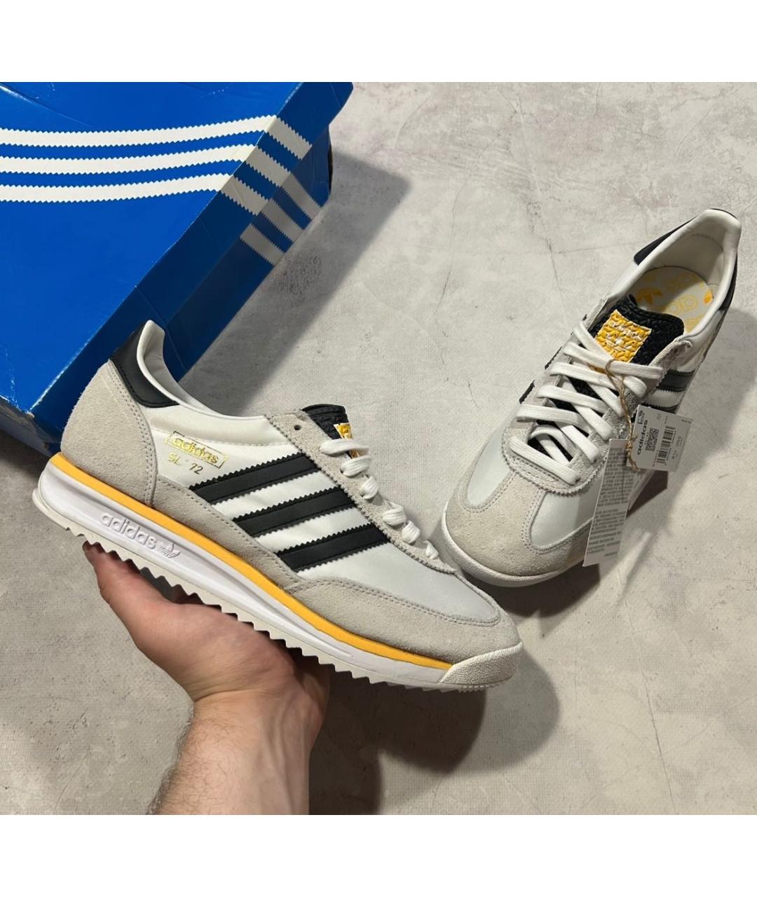 ADIDAS Белые низкие кроссовки / кеды, фото 7