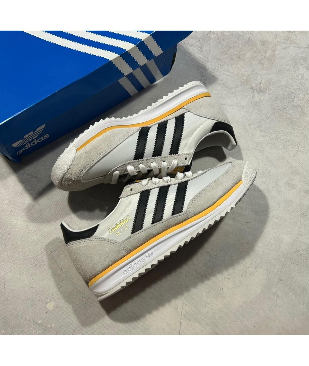 ADIDAS Белые низкие кроссовки / кеды, фото 4