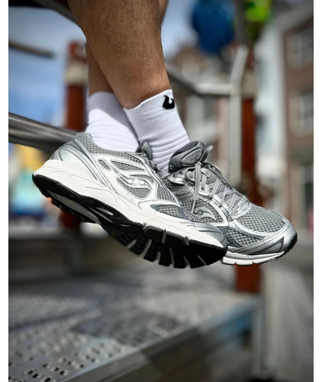 SAUCONY Серые низкие кроссовки / кеды, фото 4
