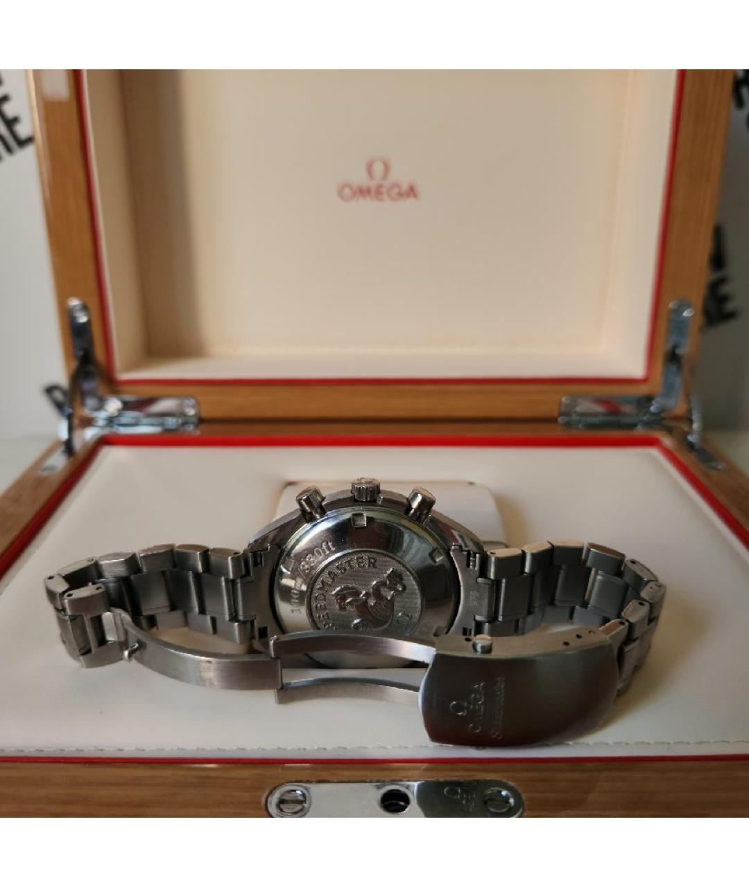 OMEGA Серебряные серебряные часы, фото 3