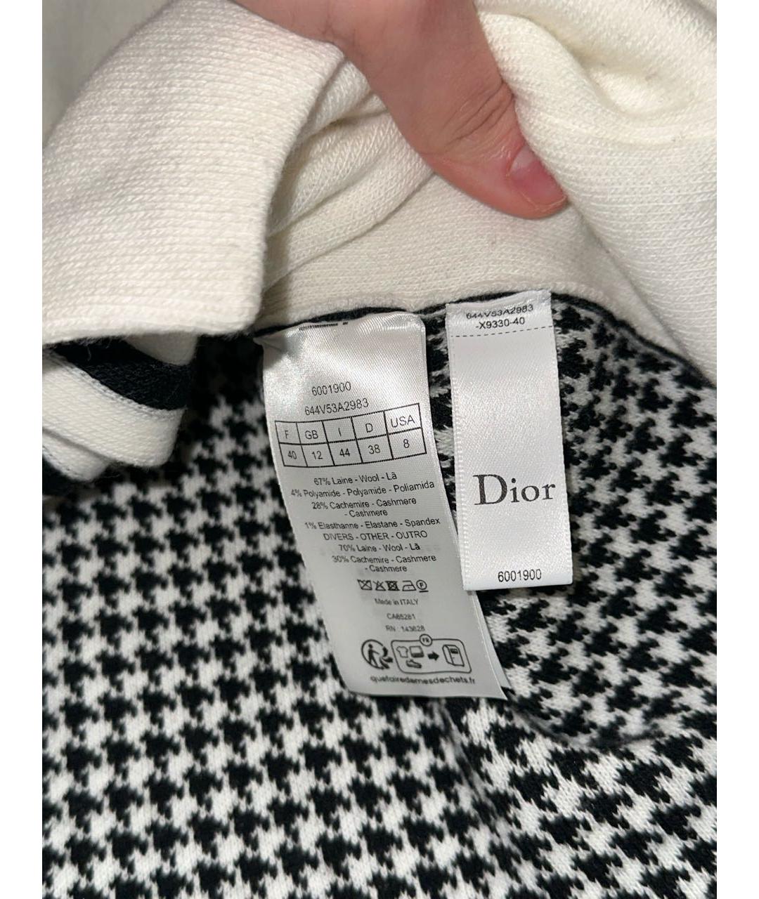 CHRISTIAN DIOR Серый джемпер / свитер, фото 4