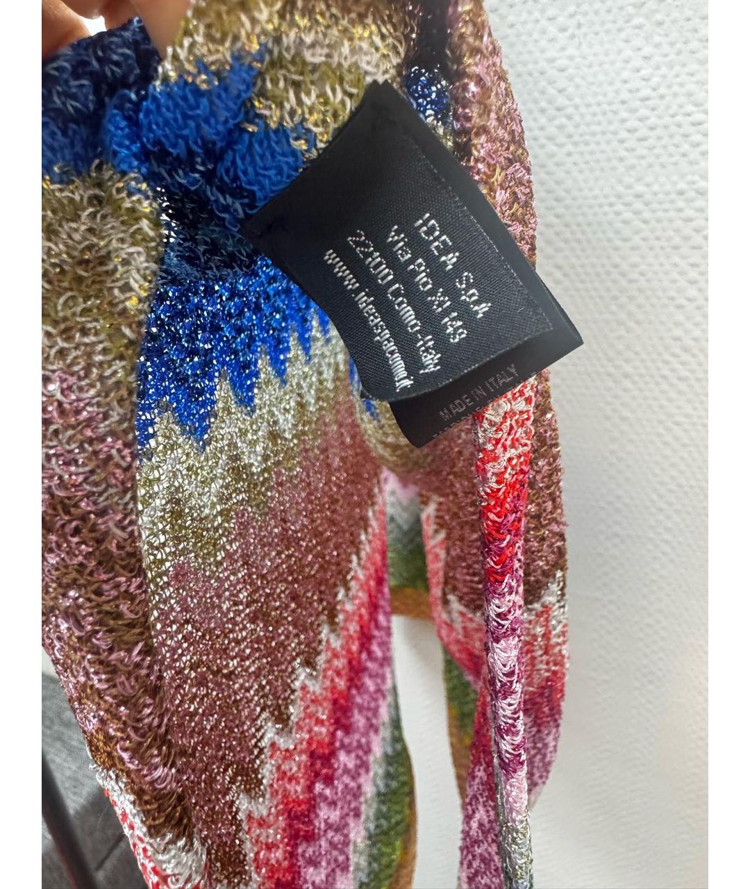 MISSONI Мульти вискозный кардиган, фото 5