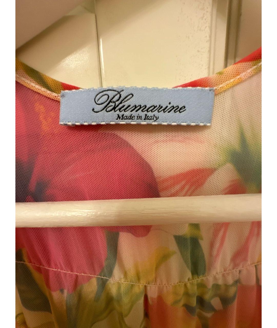 BLUMARINE Мульти полиамидовая туника, фото 3