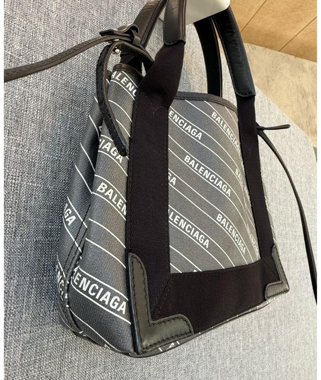 BALENCIAGA Черная канва сумка через плечо, фото 2