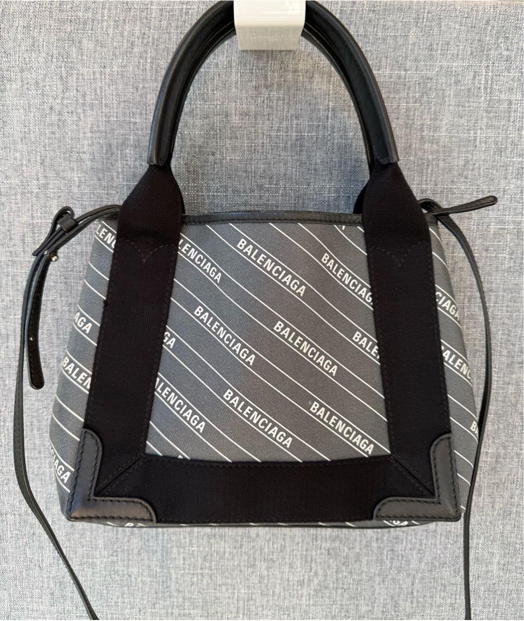 BALENCIAGA Черная канва сумка через плечо, фото 3