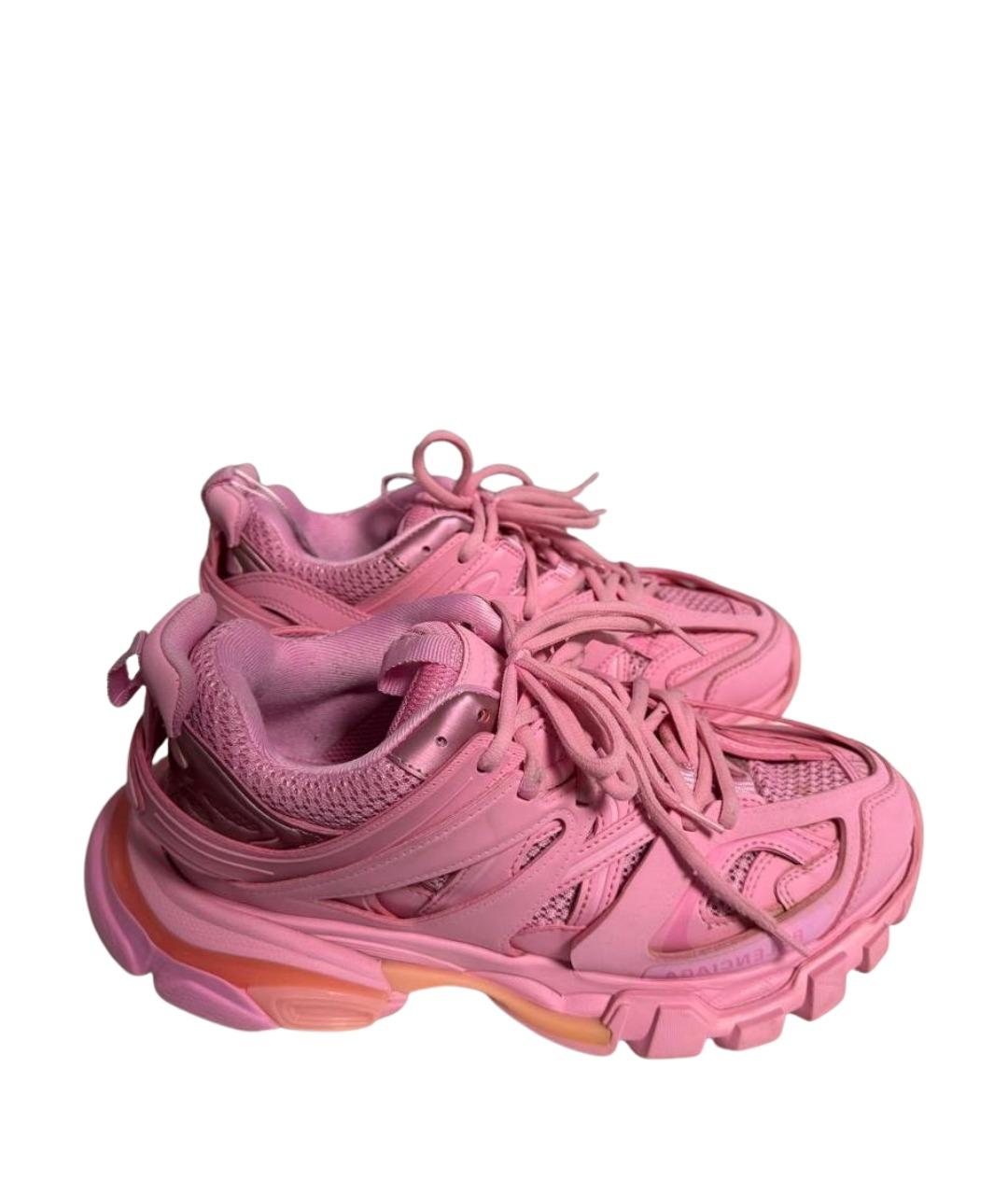 BALENCIAGA Розовые кроссовки, фото 1
