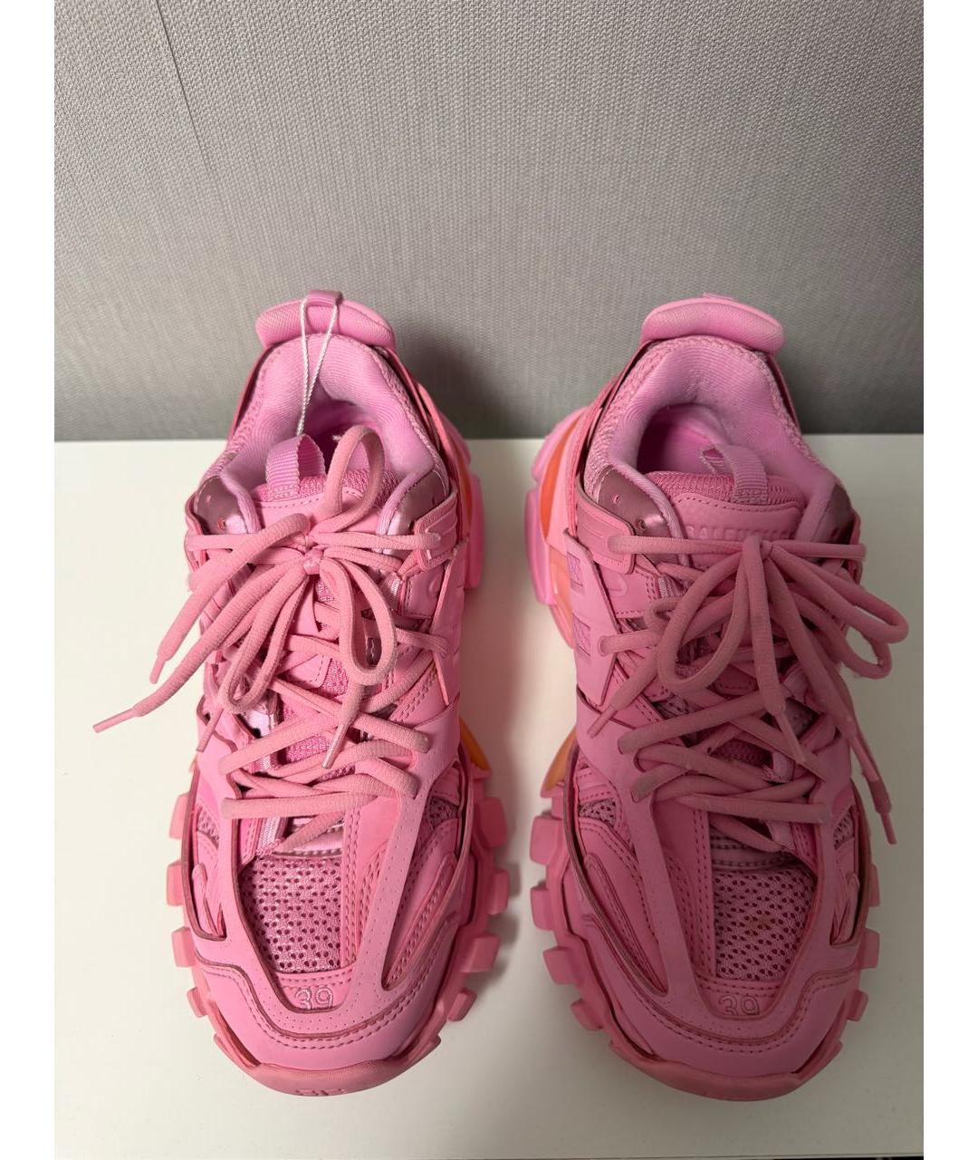 BALENCIAGA Розовые кроссовки, фото 2