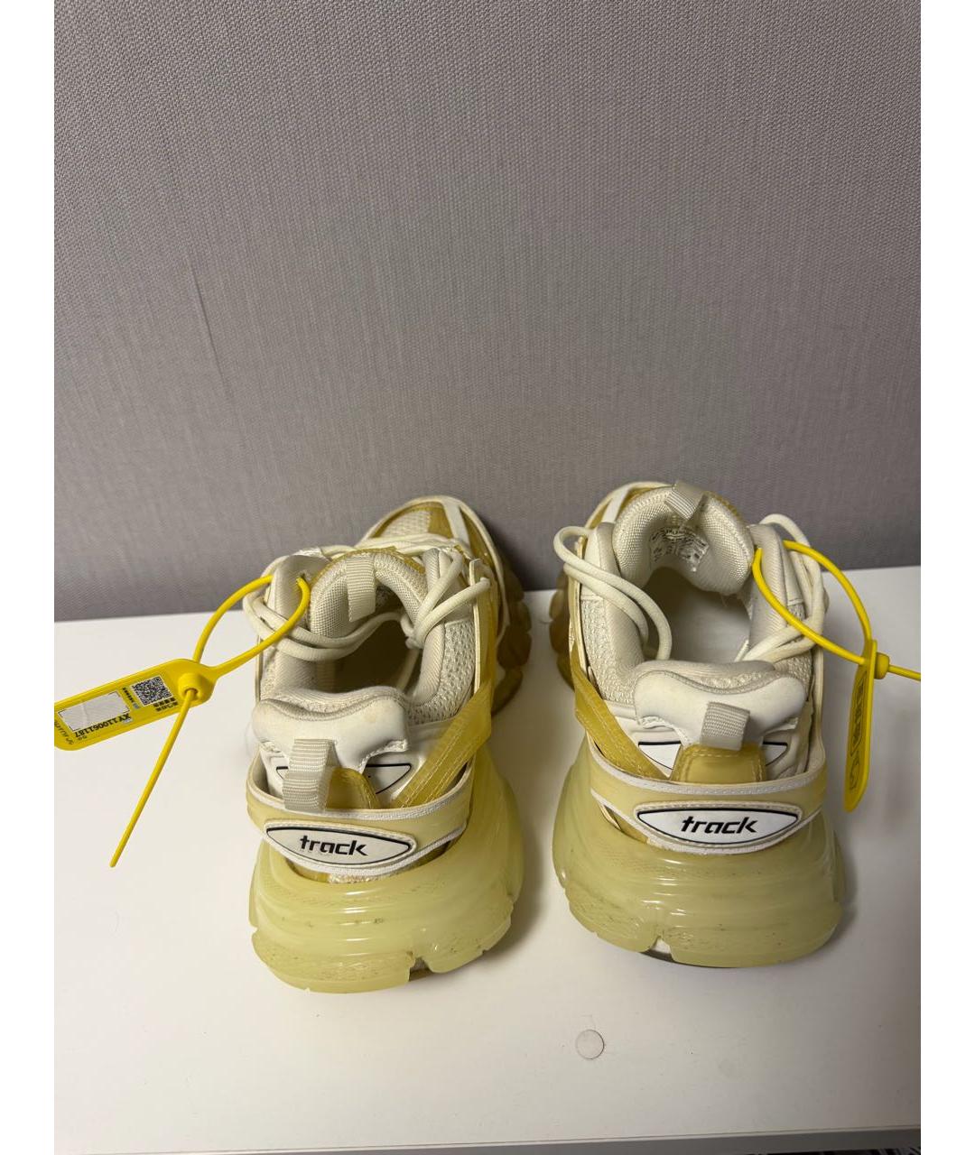 BALENCIAGA Белые низкие кроссовки / кеды, фото 3