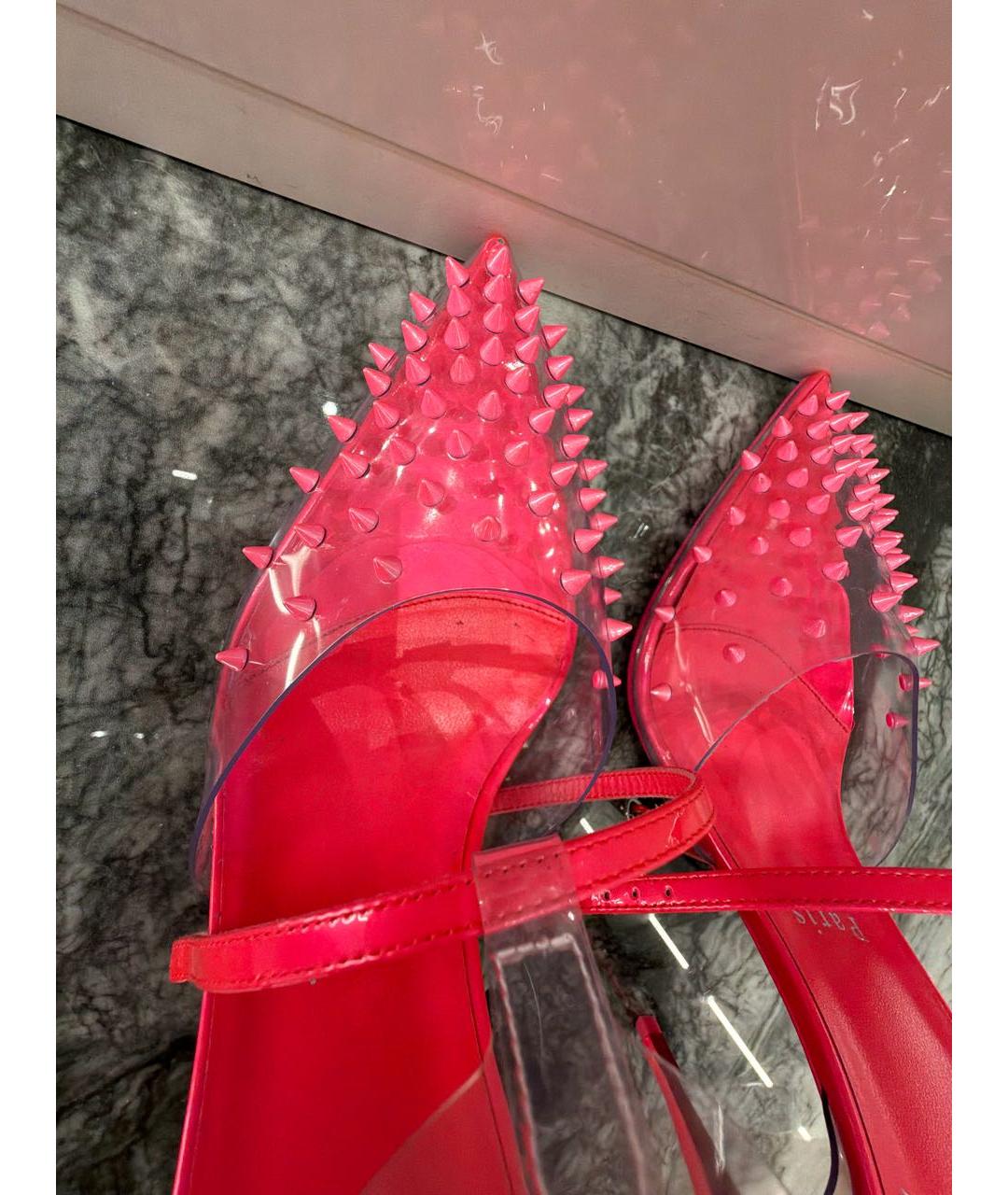 CHRISTIAN LOUBOUTIN Розовые туфли, фото 5