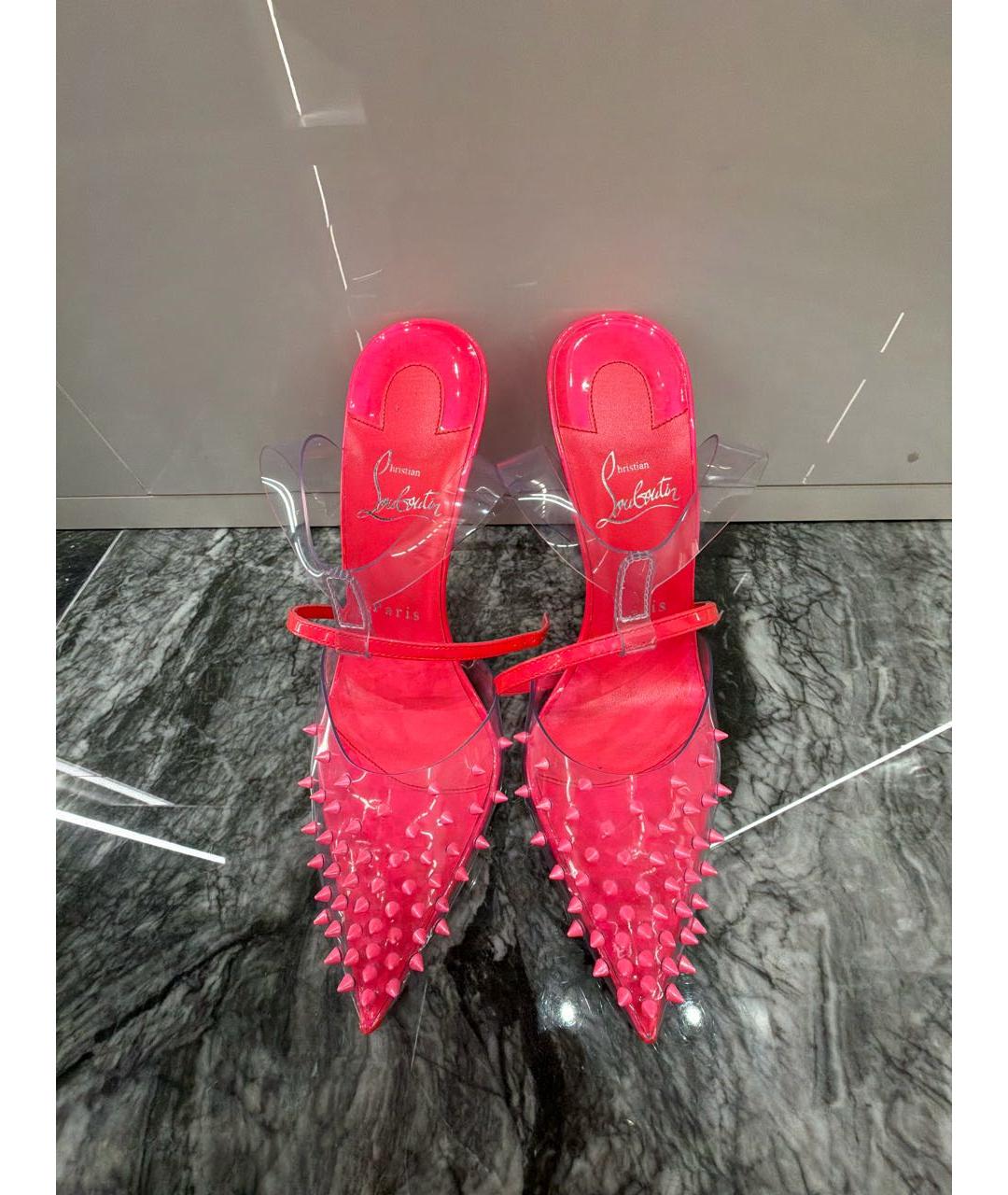 CHRISTIAN LOUBOUTIN Розовые туфли, фото 2