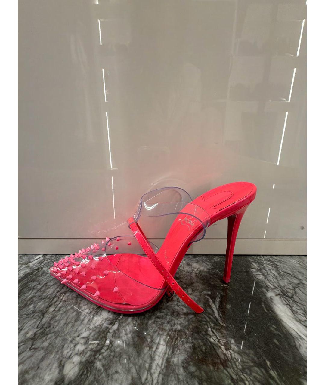 CHRISTIAN LOUBOUTIN Розовые туфли, фото 7