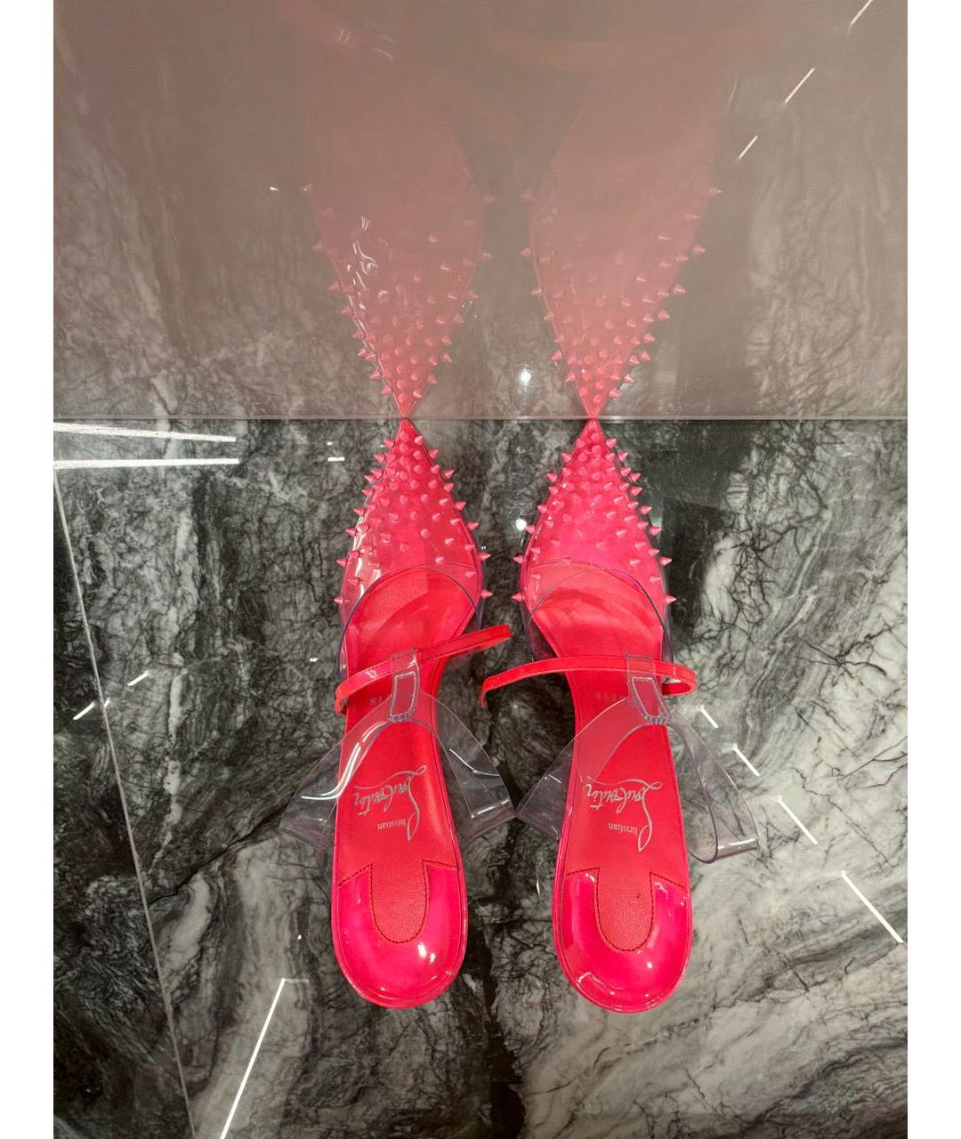 CHRISTIAN LOUBOUTIN Розовые туфли, фото 3