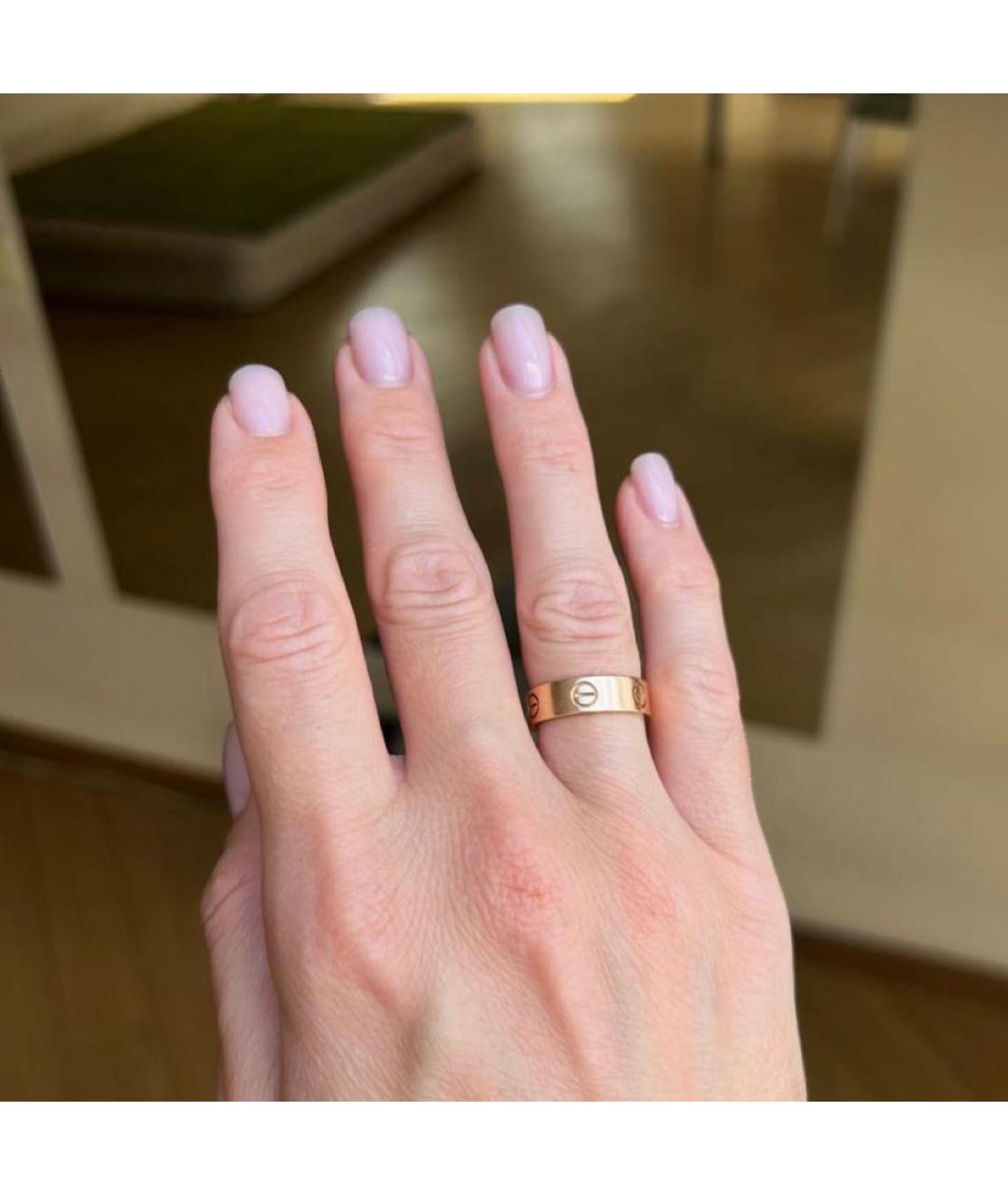 CARTIER Золотое кольцо из розового золота, фото 4