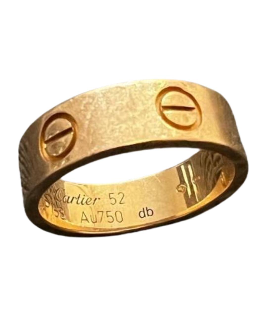 CARTIER Золотое кольцо из розового золота, фото 1
