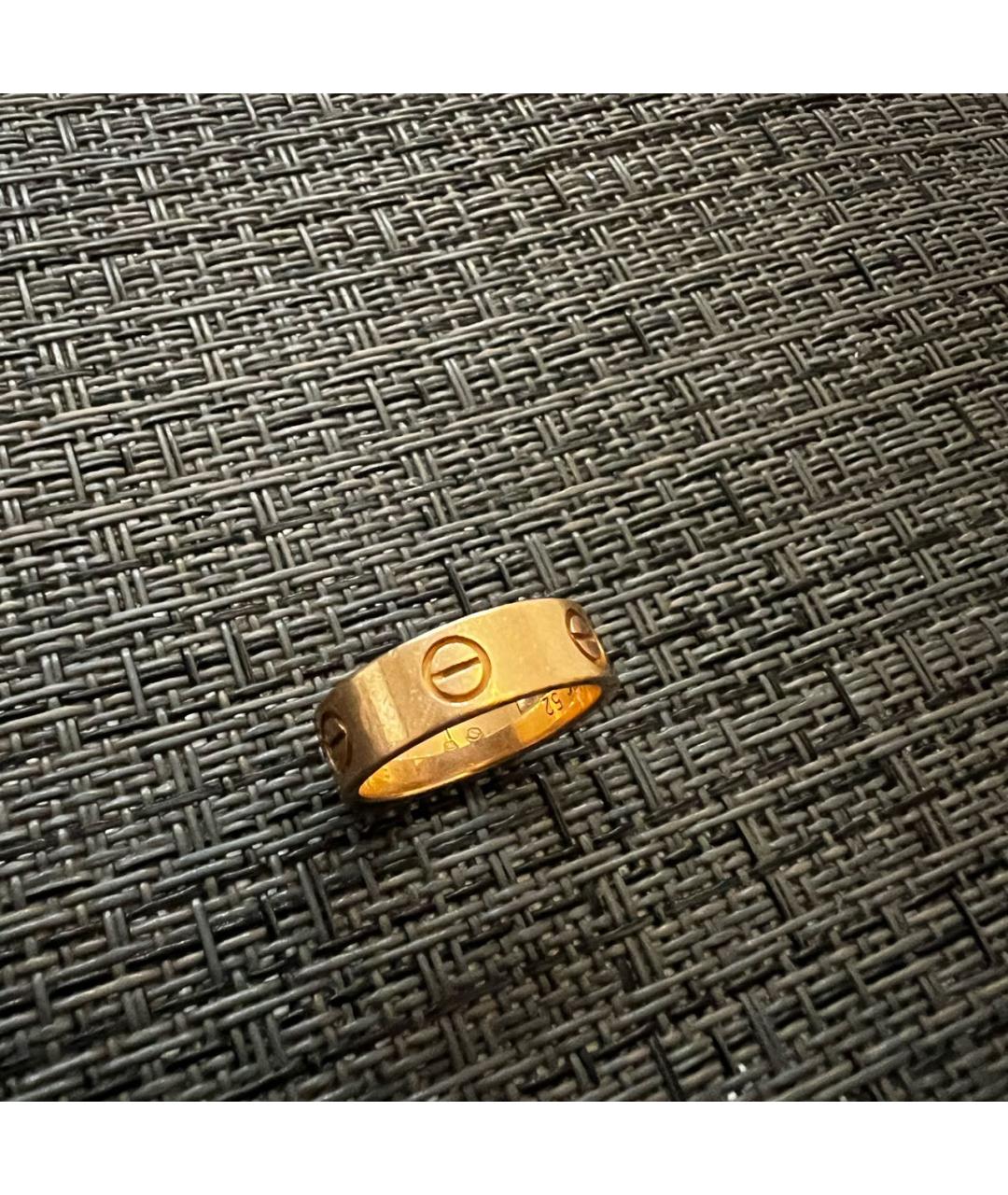 CARTIER Золотое кольцо из розового золота, фото 2