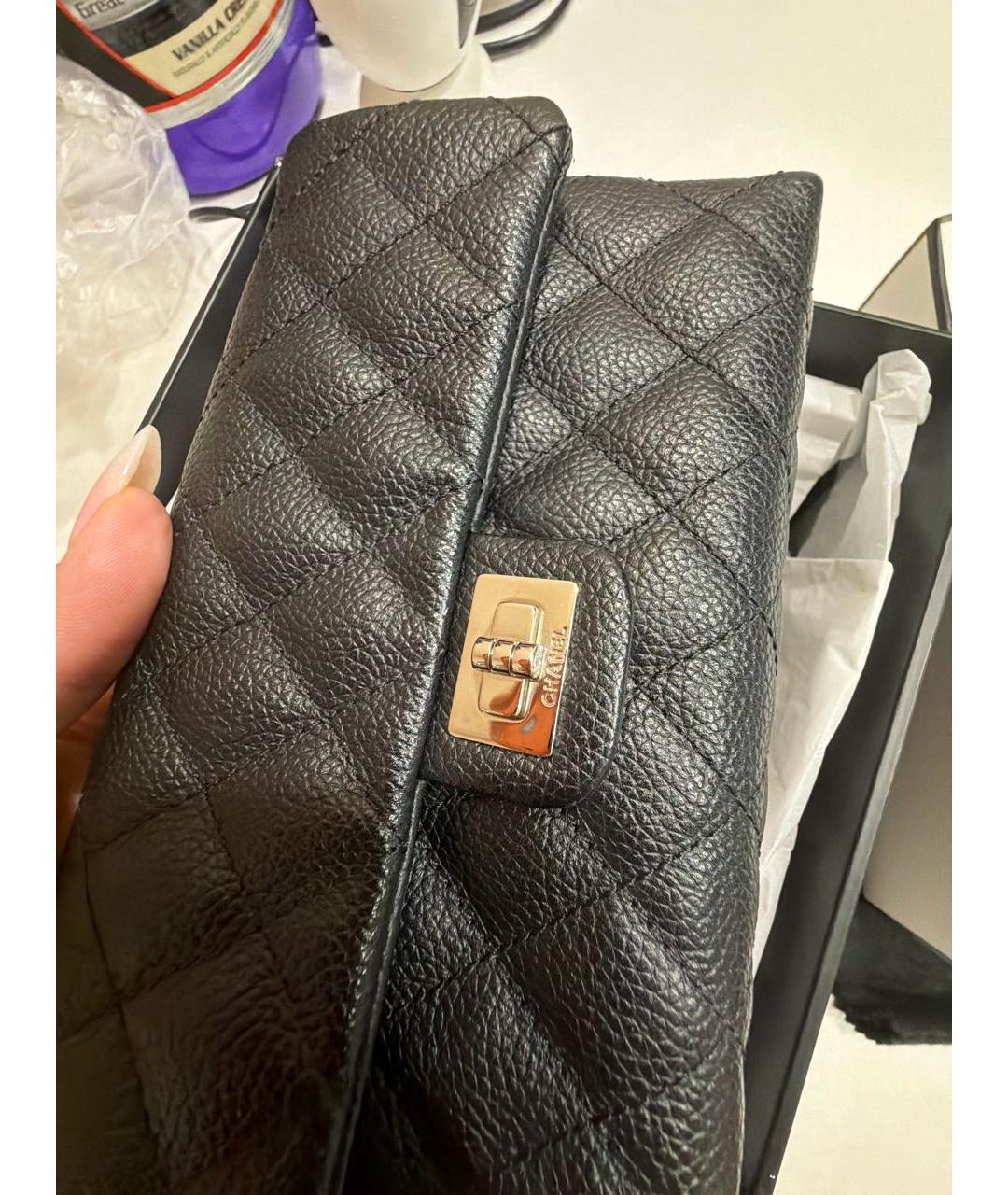 CHANEL Черная кожаная поясная сумка, фото 5