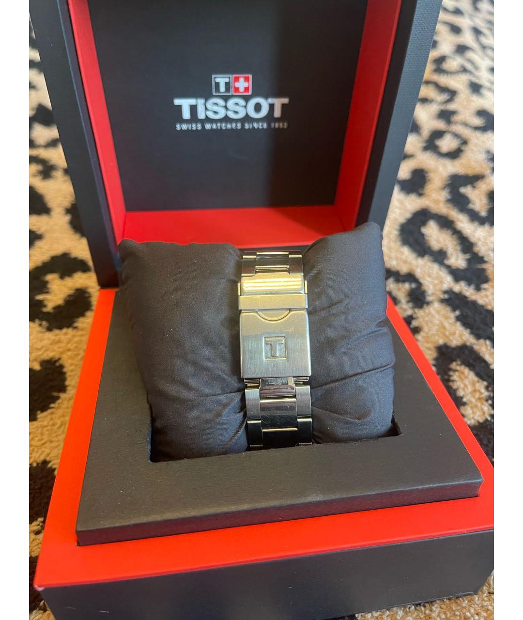TISSOT Оранжевые стальные часы, фото 6