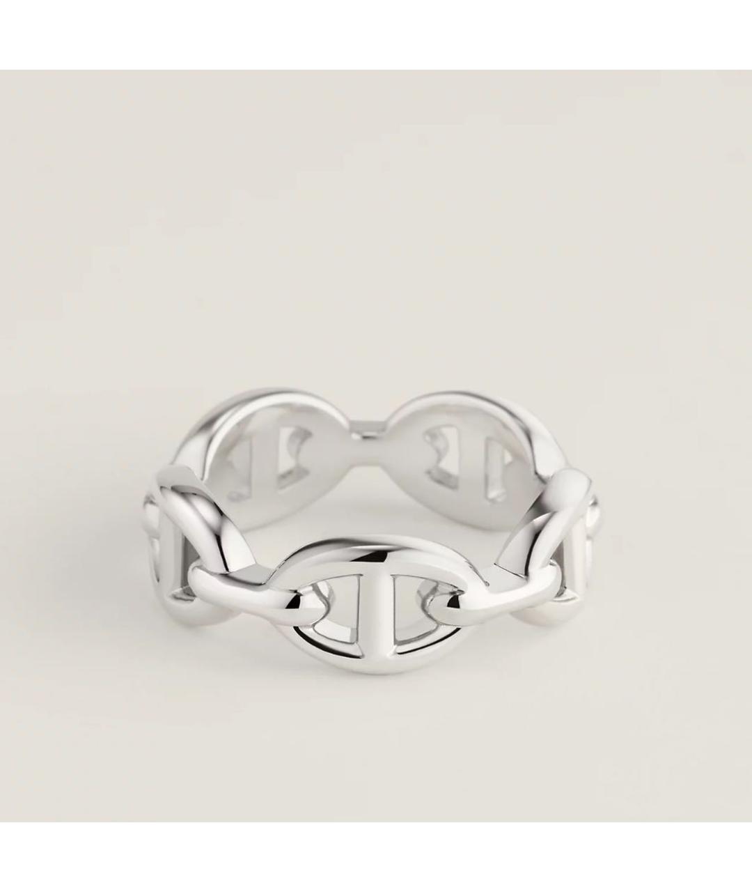 HERMES Серебряное серебряное кольцо, фото 3