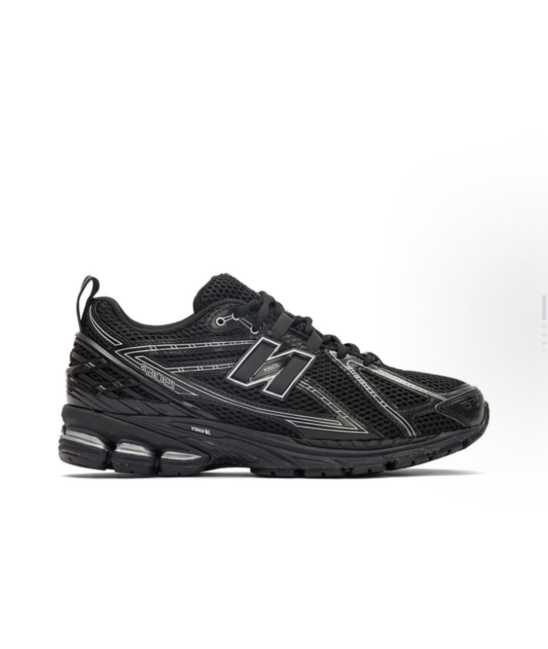 NEW BALANCE Черные текстильные низкие кроссовки / кеды, фото 7