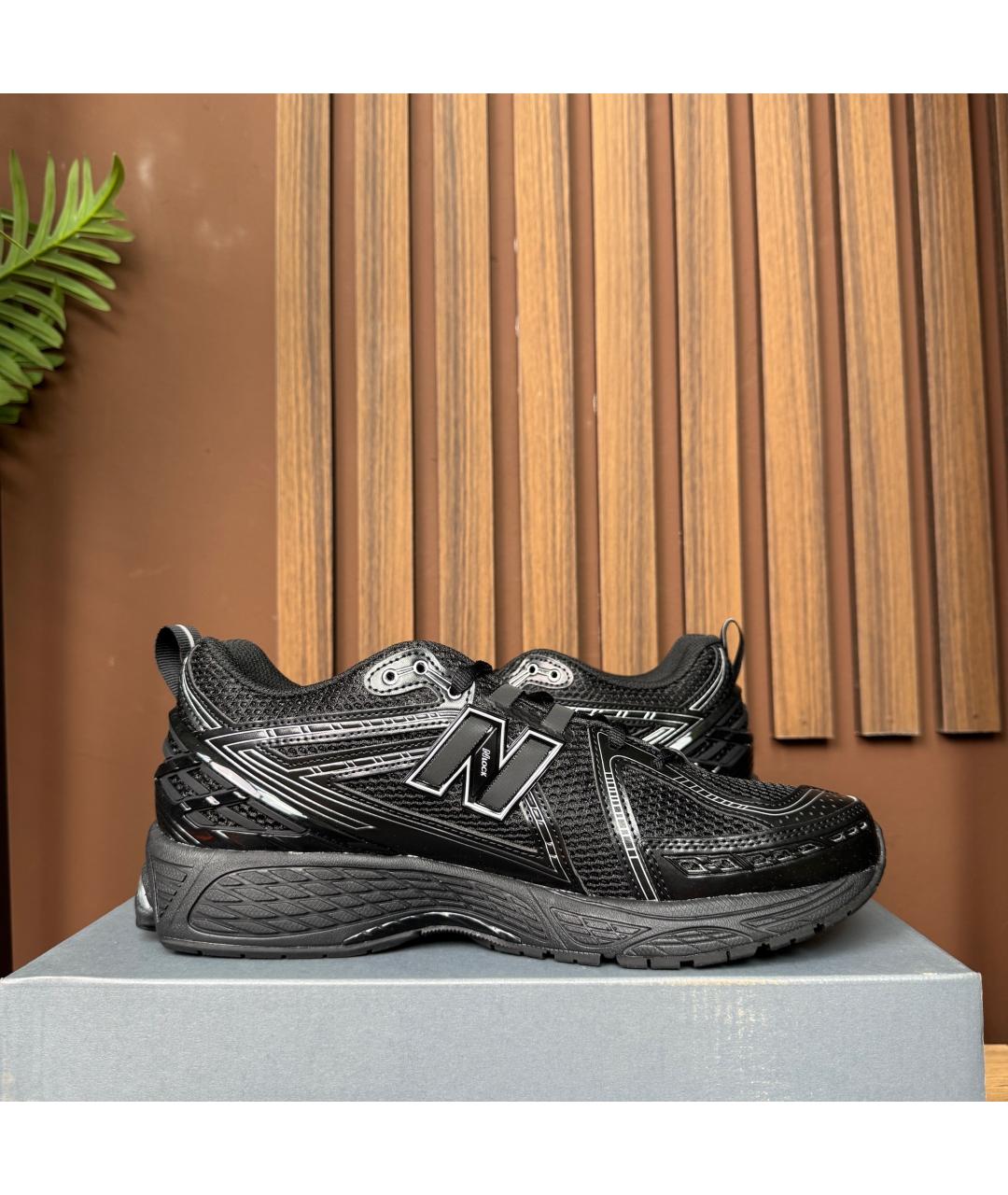 NEW BALANCE Черные текстильные кроссовки, фото 3