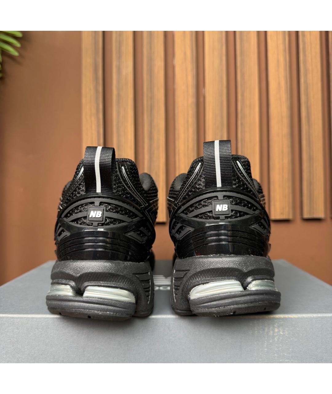 NEW BALANCE Черные текстильные кроссовки, фото 5