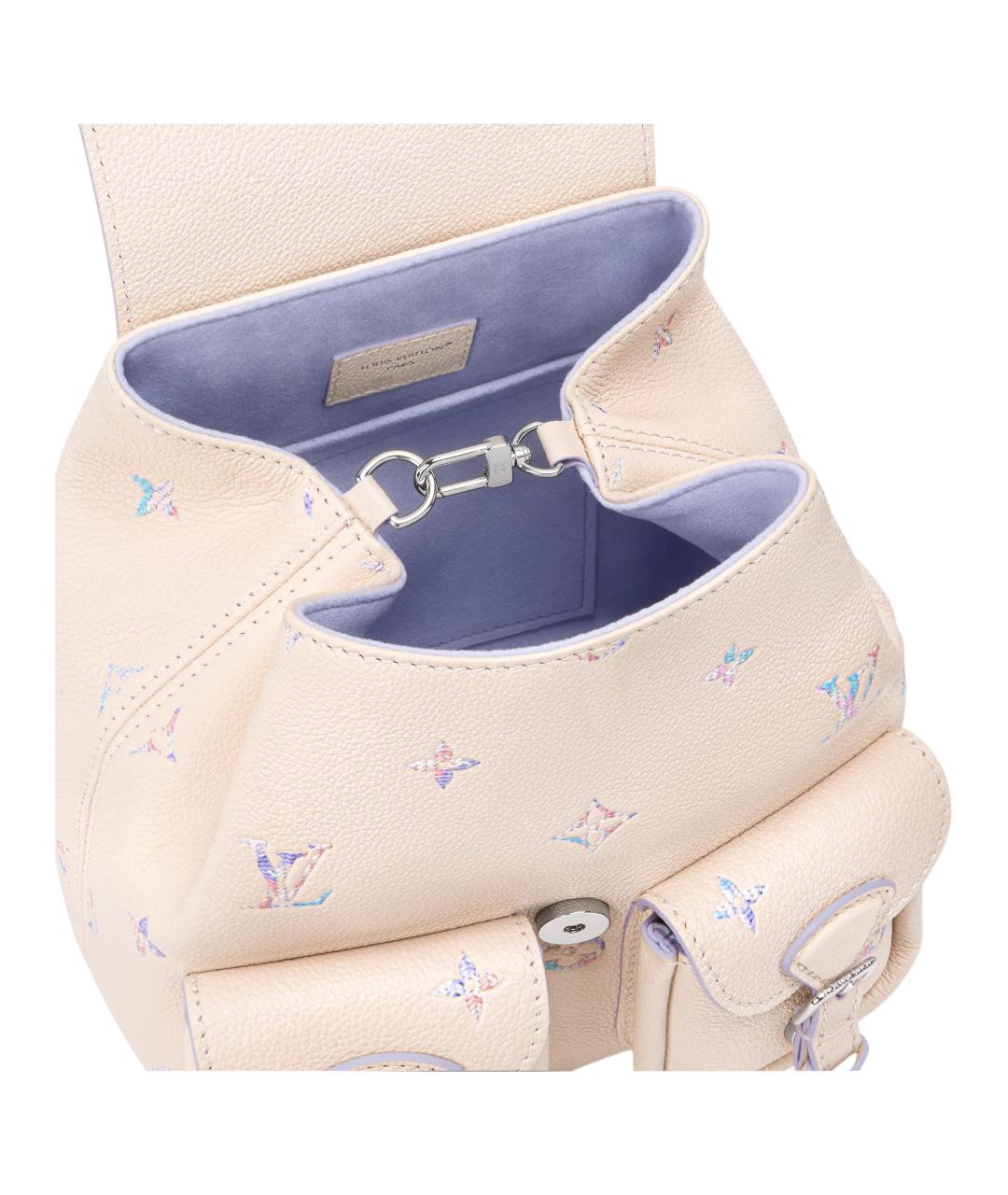 LOUIS VUITTON Бежевый рюкзак, фото 4