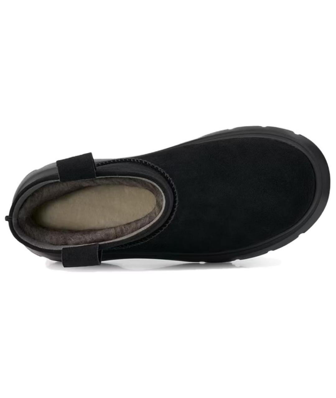 UGG Черные полусапоги, фото 4