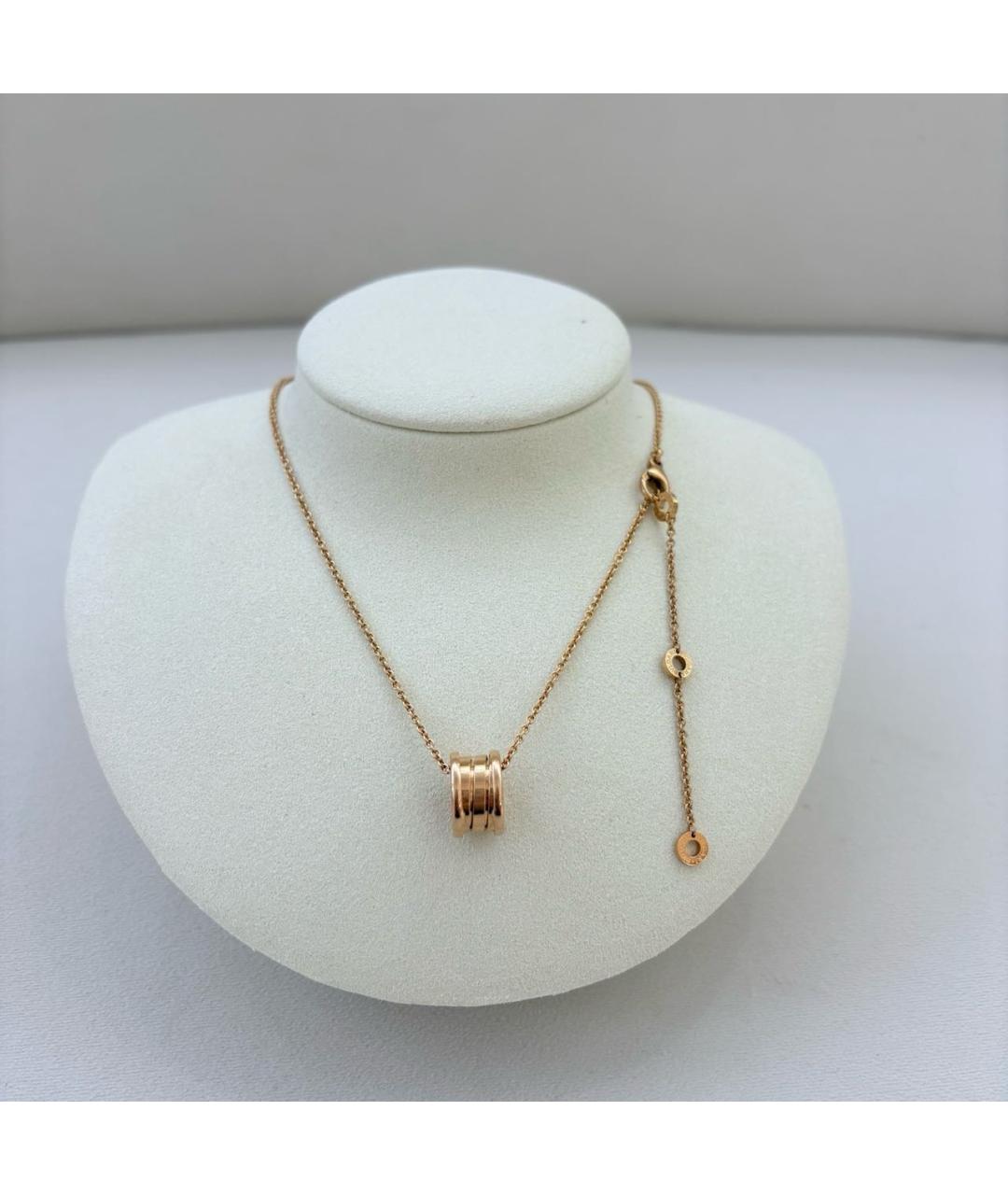 BVLGARI Золотое колье из розового золота, фото 3