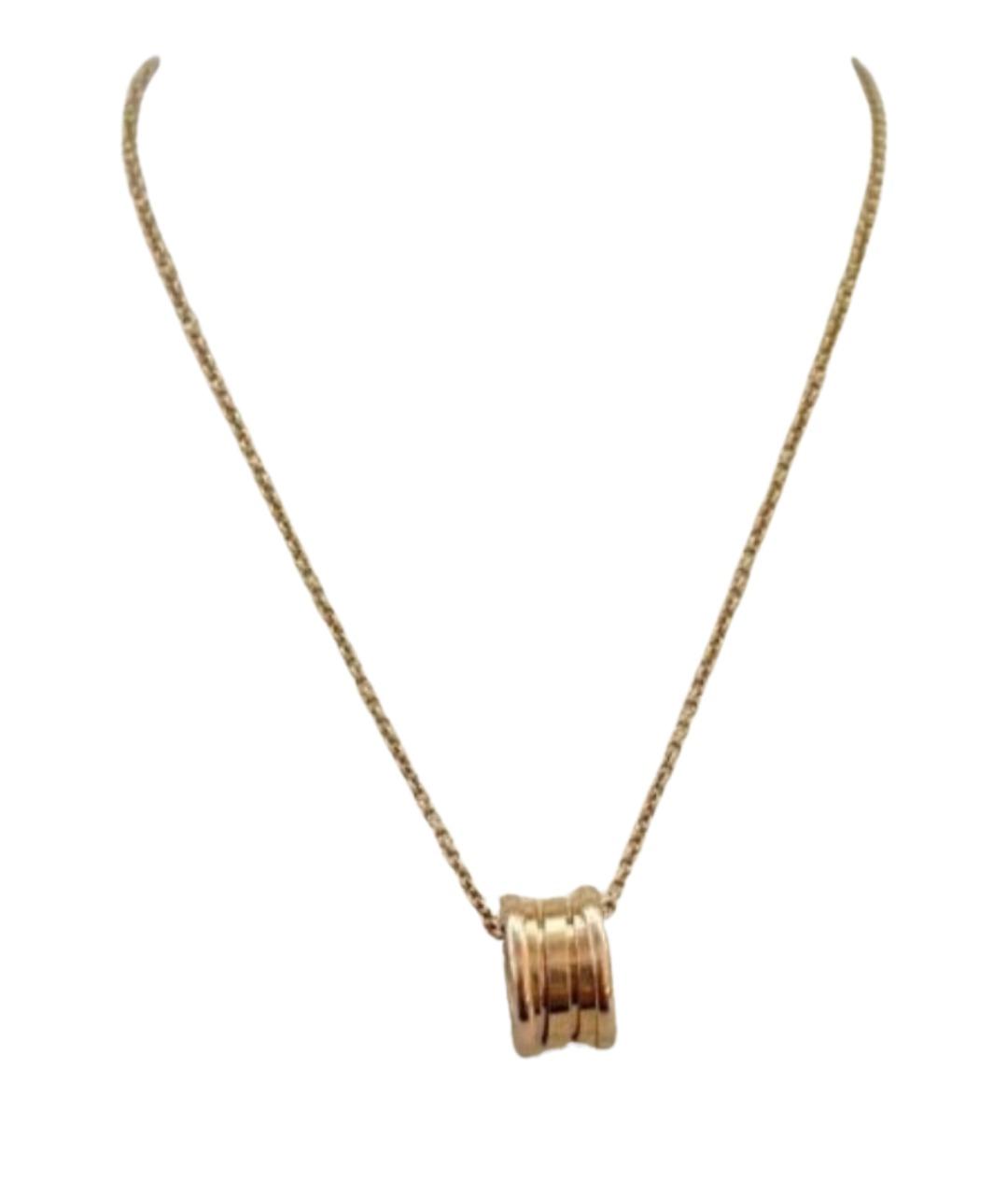 BVLGARI Золотое колье из розового золота, фото 1