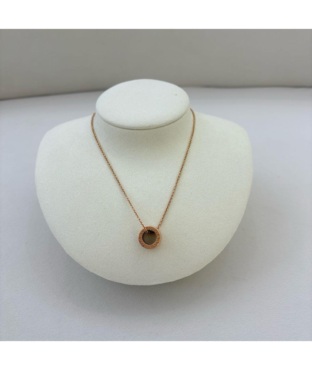 BVLGARI Золотое колье из розового золота, фото 2