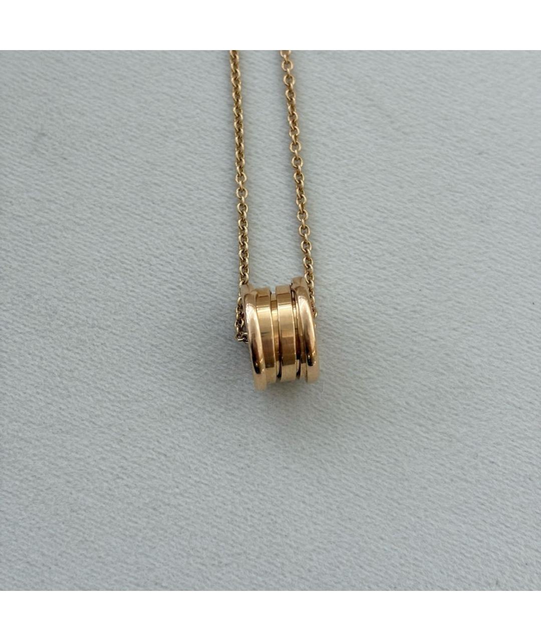 BVLGARI Золотое колье из розового золота, фото 6