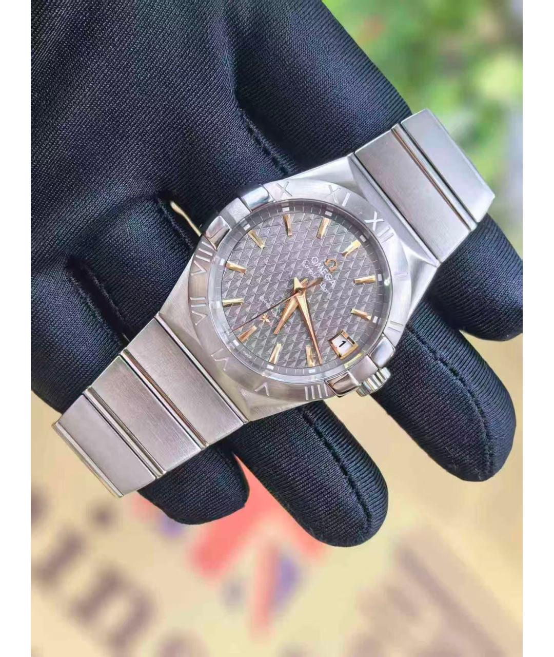 OMEGA Серебряные часы, фото 2