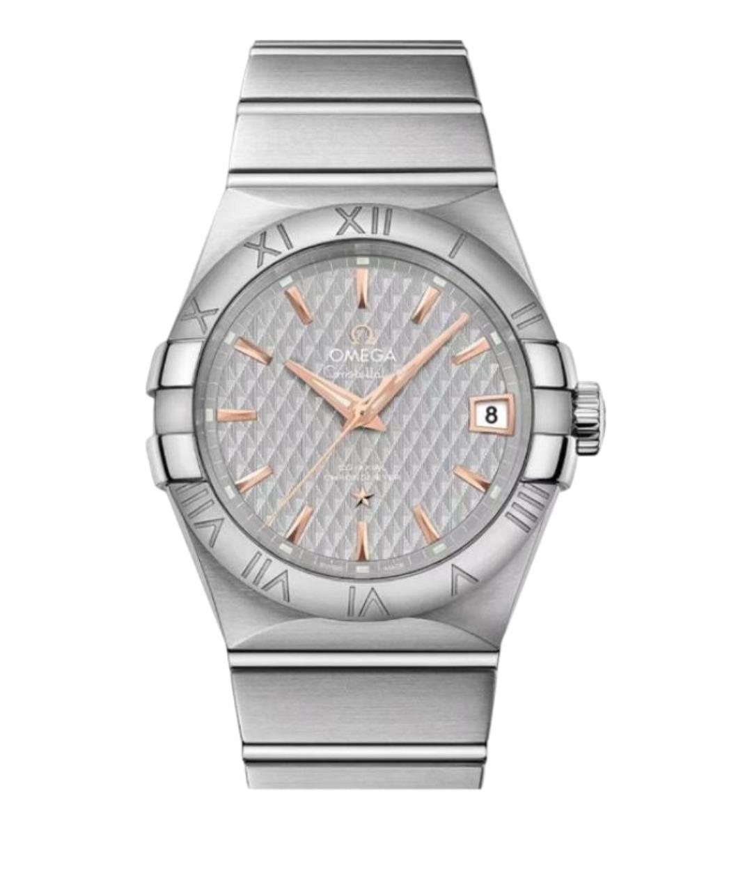 OMEGA Серебряные часы, фото 1