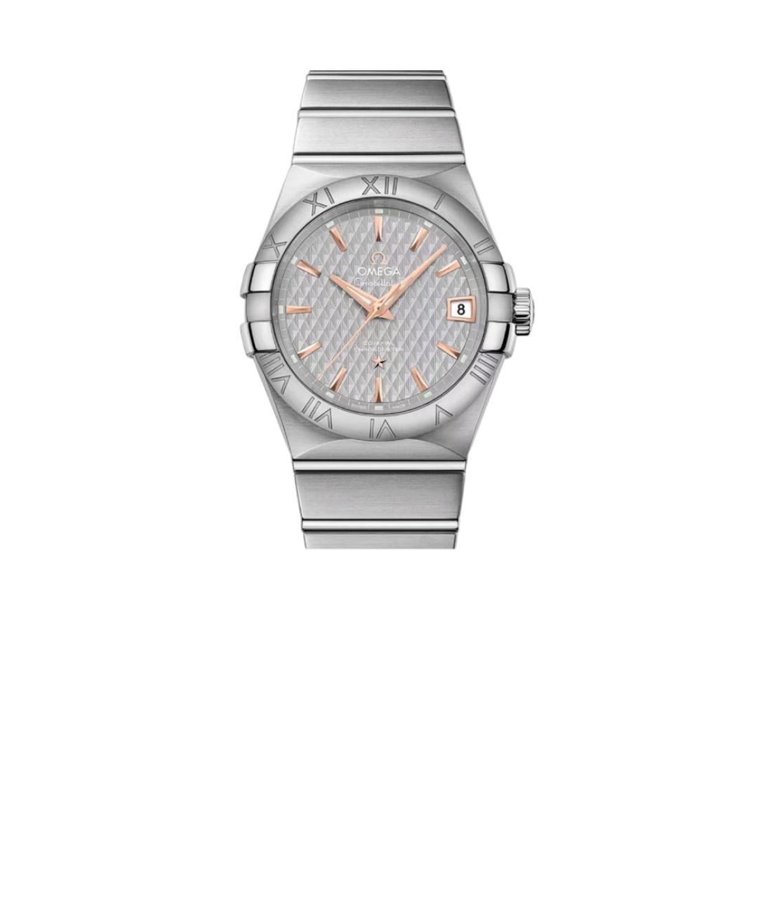 OMEGA Серебряные часы, фото 5