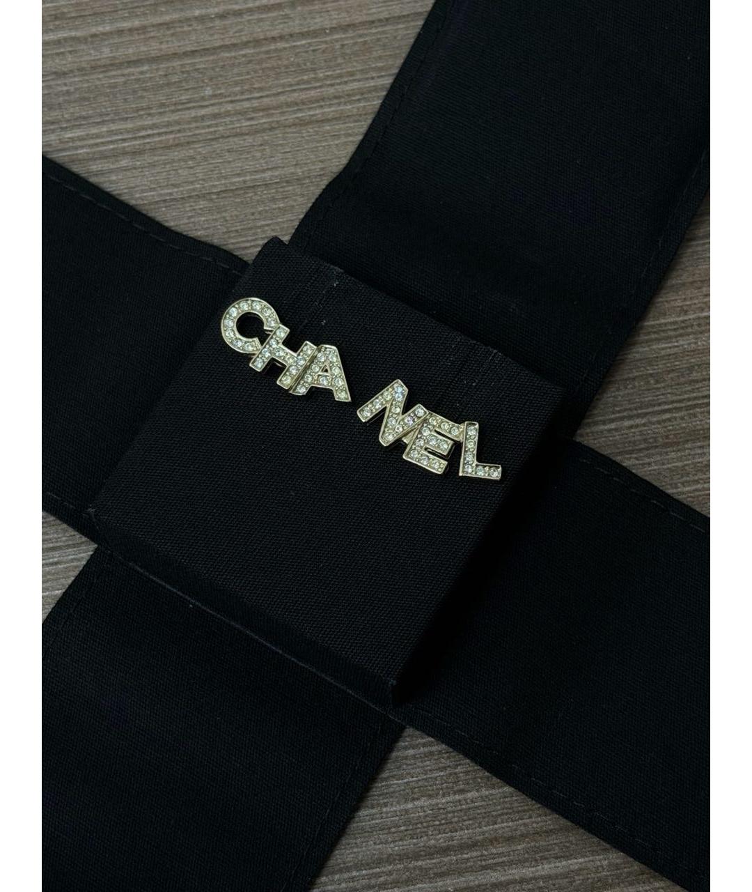 CHANEL Серебряные серьги, фото 5