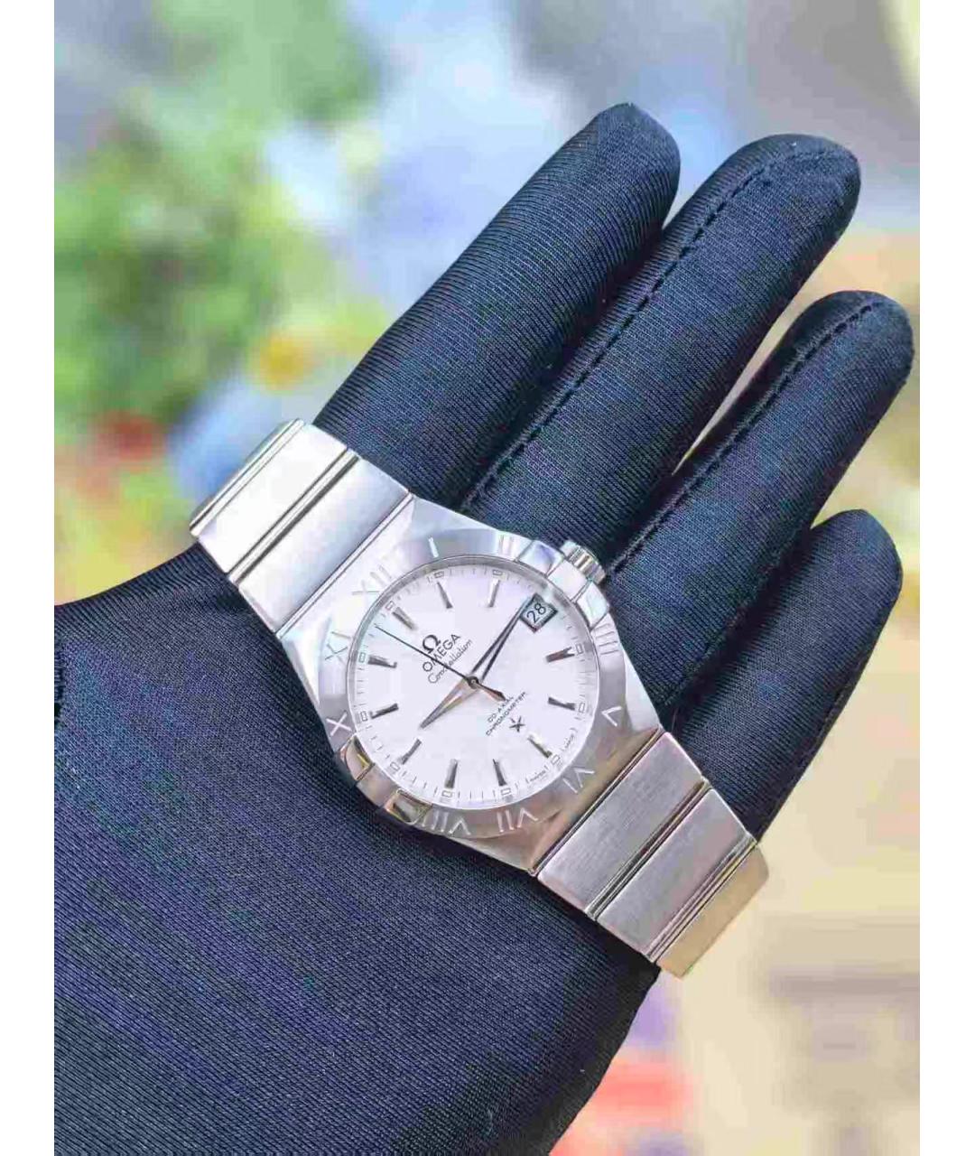 OMEGA Серебряные часы, фото 2