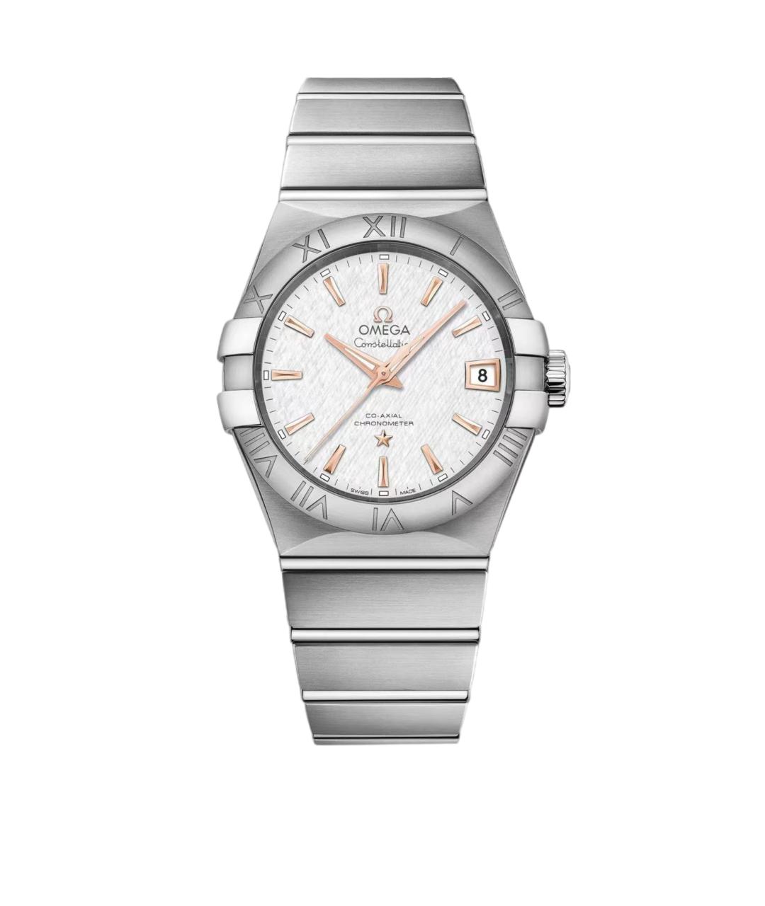 OMEGA Серебряные часы, фото 1