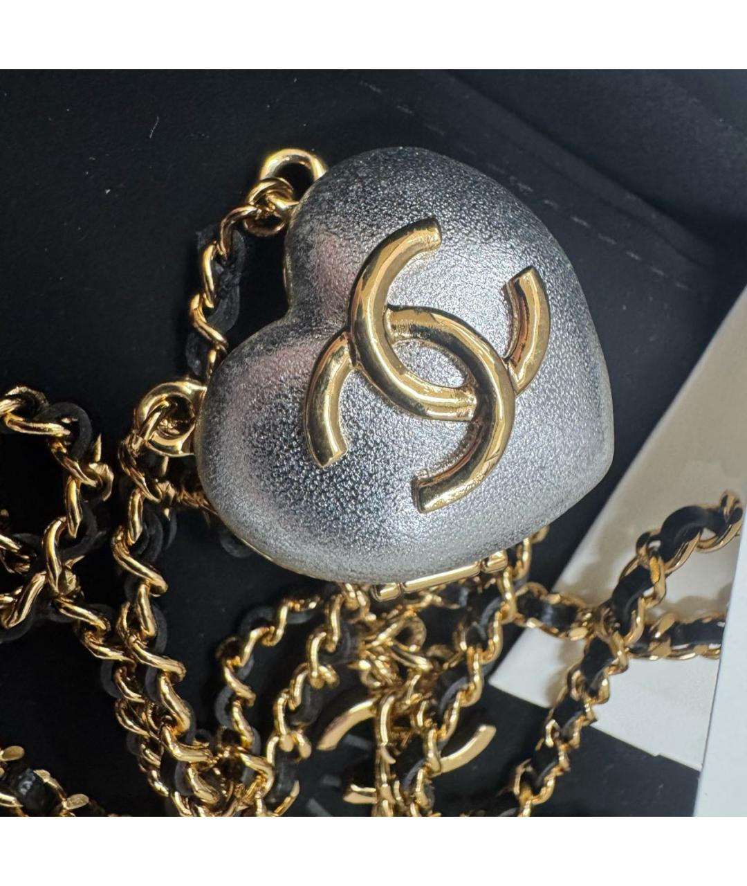 CHANEL Серебряное колье, фото 2