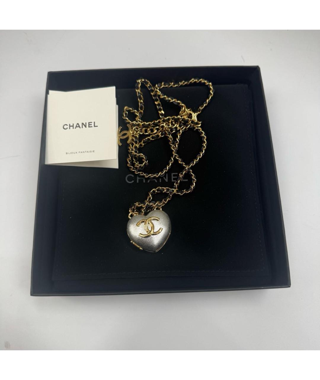 CHANEL Серебряное колье, фото 6