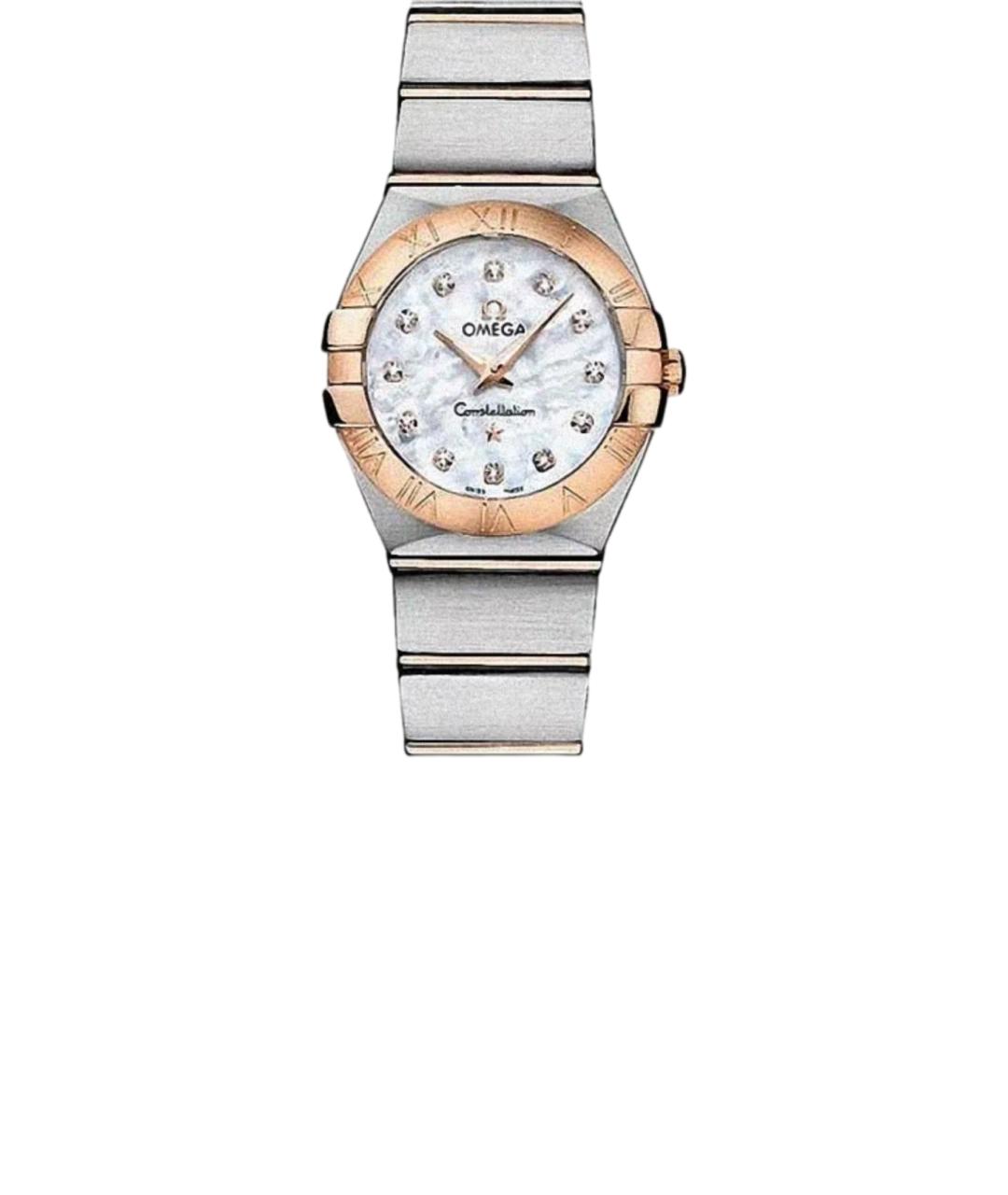 OMEGA Серебряные часы, фото 5